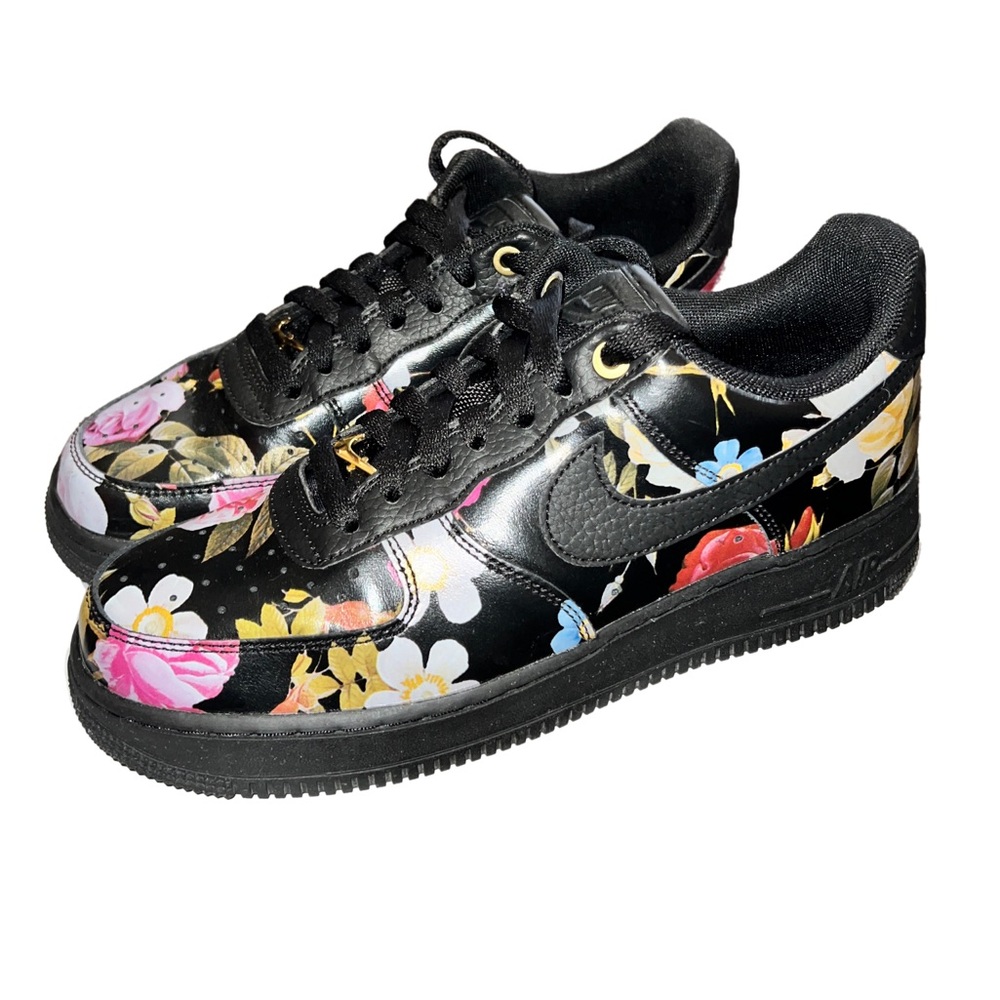 Women's Nike Air Force 1 Low Black Floral